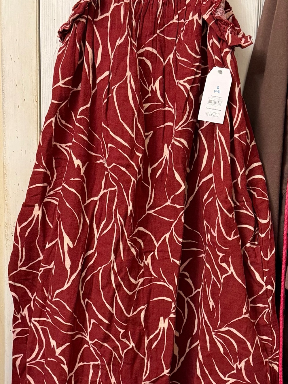 Red Floral Print dress